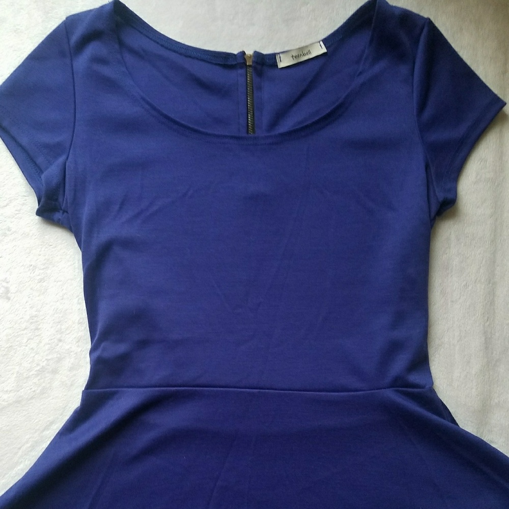 Blue (Small) Fit and Flare
